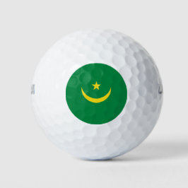 Mauritaanse vlag golfballen