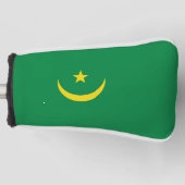 Mauritaanse vlag golfheadcover (Voorkant)
