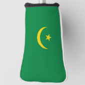 Mauritaanse vlag golfheadcover (Draai 90)