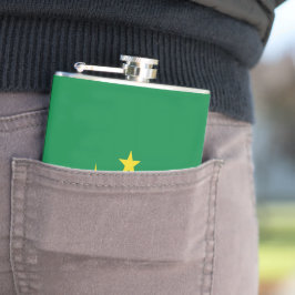 Mauritaanse vlag heupfles