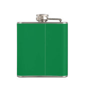 Mauritaanse vlag heupfles (Achterkant)