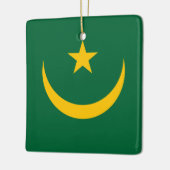 Mauritaanse vlag keramisch ornament (Links)