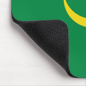 Mauritaanse vlag muismat (Hoek)