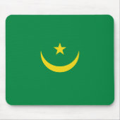 Mauritaanse vlag muismat (Voorkant)
