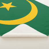 Mauritaanse vlag sherpa deken (3/4)
