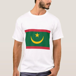 Mauritaanse vlag t-shirt