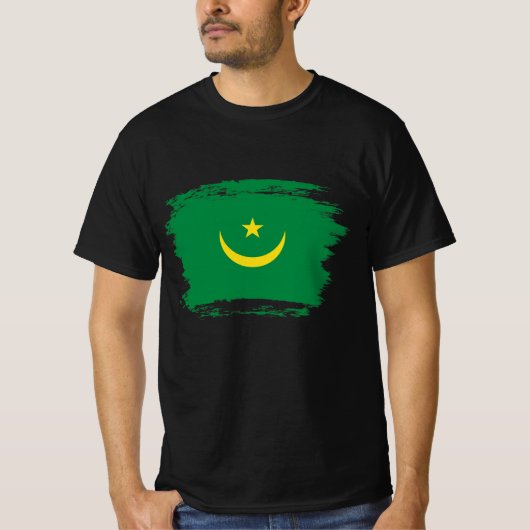 Mauritaanse vlag t-shirt (Voorkant)