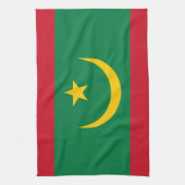 Mauritaanse vlag theedoek (Verticaal)