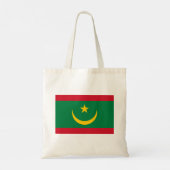 Mauritaanse vlag tote bag (Achterkant)