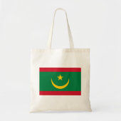 Mauritaanse vlag tote bag (Voorkant)