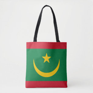 Mauritaanse vlag tote bag