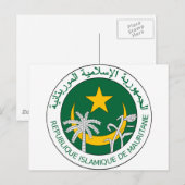 Mauritaanse wapenstilstand briefkaart (Voorkant / Achterkant)