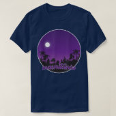 mauritania By night with Palms  T-shirt (Design voorkant)