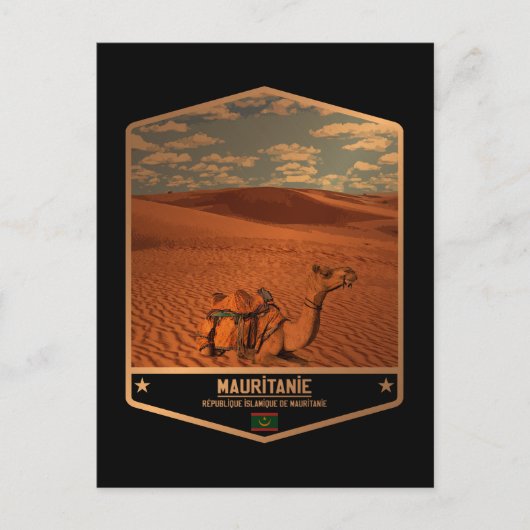Mauritanië Briefkaart (Voorkant)