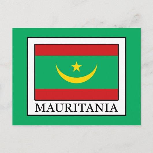 Mauritanië Briefkaart (Voorkant)