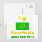 Mauritanië Briefkaart (Voorkant / Achterkant)
