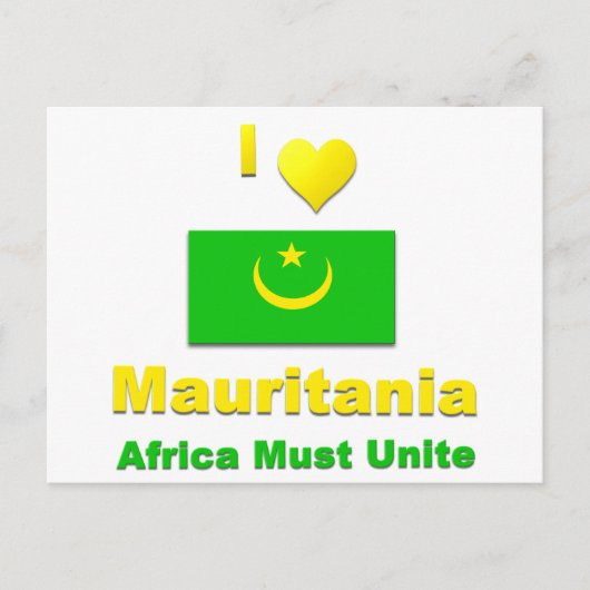 Mauritanië Briefkaart (Voorkant)