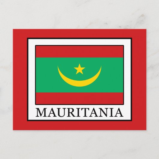 Mauritanië Briefkaart (Voorkant)