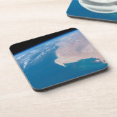 Mauritanië en de Westerne Sahara voor de kust van  Bier Onderzetter (Linkerzijde)