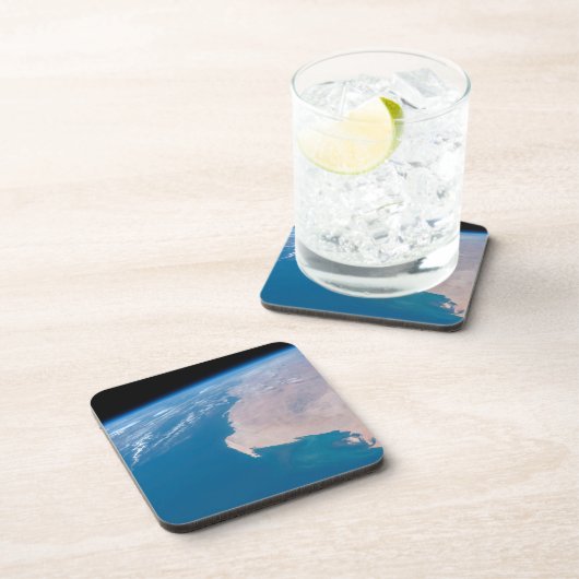 Mauritanië en de Westerne Sahara voor de kust van  Bier Onderzetter (Rechterzijde)