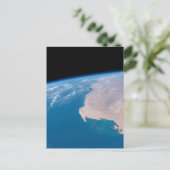 Mauritanië en de Westerne Sahara voor de kust van  Briefkaart (Staand voorkant)