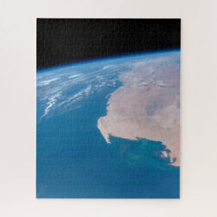 Mauritanië en de Westerne Sahara voor de kust van  Legpuzzel