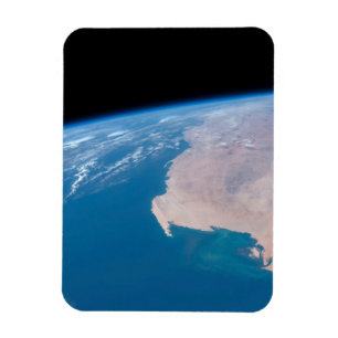 Mauritanië en de Westerne Sahara voor de kust van  Magneet