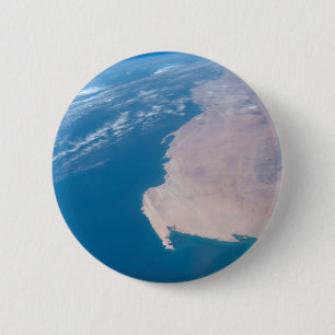 Mauritanië en de Westerne Sahara voor de kust van  Ronde Button 5,7 Cm