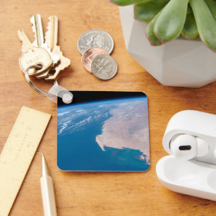 Mauritanië en de Westerne Sahara voor de kust van  Sleutelhanger