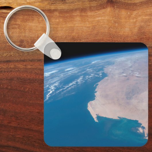 Mauritanië en de Westerne Sahara voor de kust van  Sleutelhanger (Voorkant)