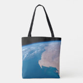 Mauritanië en de Westerne Sahara voor de kust van Tote Bag (Achterkant)