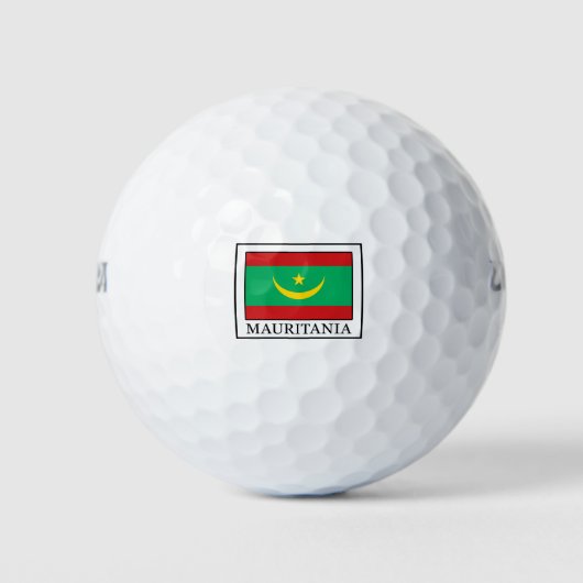 Mauritanië Golfballen (Voorkant)