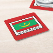 Mauritanië Kartonnen Onderzetters (Schuin)