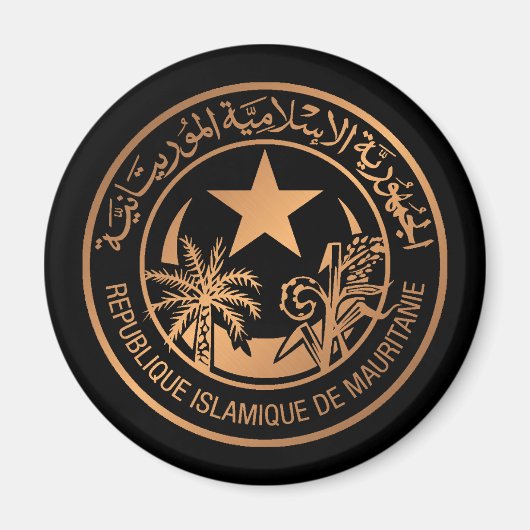 Mauritanië Magneet (Voorkant)