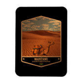 Mauritanië Magneet (Verticaal)