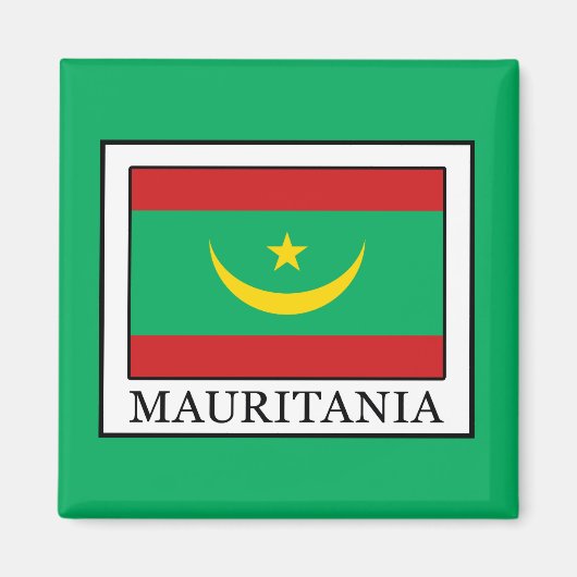 Mauritanië Magneet (Voorkant)