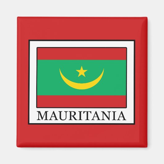 Mauritanië Magneet (Voorkant)