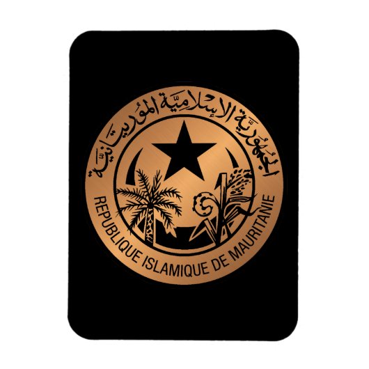 Mauritanië Magneet (Verticaal)