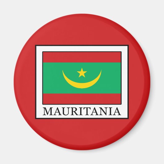 Mauritanië Magneet (Voorkant)