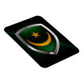 Mauritanië Metallic Emblem Magneet (Rechterzijde)