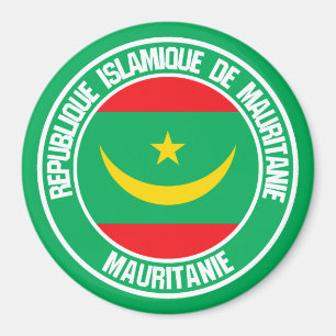 Mauritanië Round Emblem Magneet
