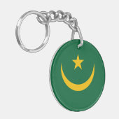 Mauritanië Sleutelhanger (Voorkant Links)