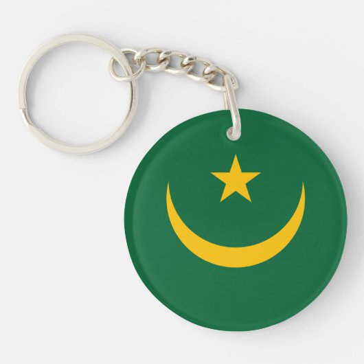 Mauritanië Sleutelhanger (Voorkant)