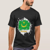 Mauritanië Splash T-shirt (Voorkant)