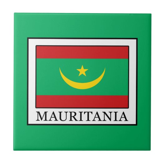 Mauritanië Tegeltje (Voorkant)
