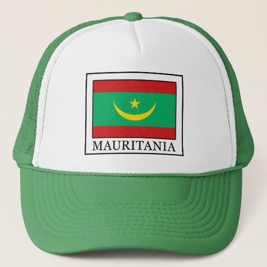Mauritanië Trucker Pet (Voorkant)