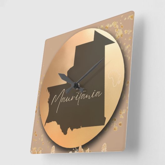 Mauritanië Vierkante Klok (Hoek)