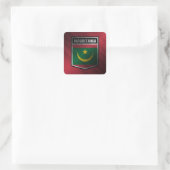 Mauritanië Vierkante Sticker (Tas)