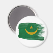 Mauritanië Vlag Magneten (Voorkant / Achterkant)