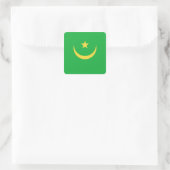 Mauritanië Vlag Sticker (Tas)
